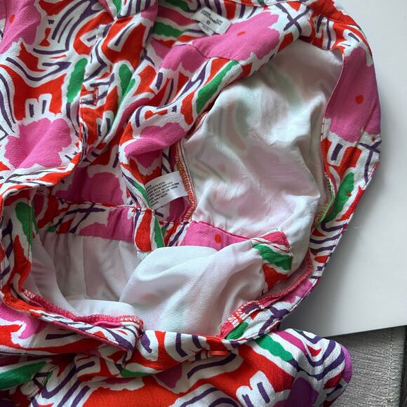 DVF for Target Toddler Short Sleeve Flower Groove Red Jumpsuit - Picture 8 of 9